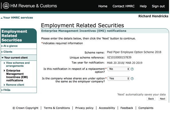 How to File An EMI Notification to the HMRC