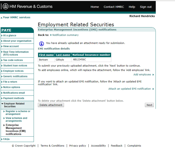 How to File An EMI Notification to the HMRC