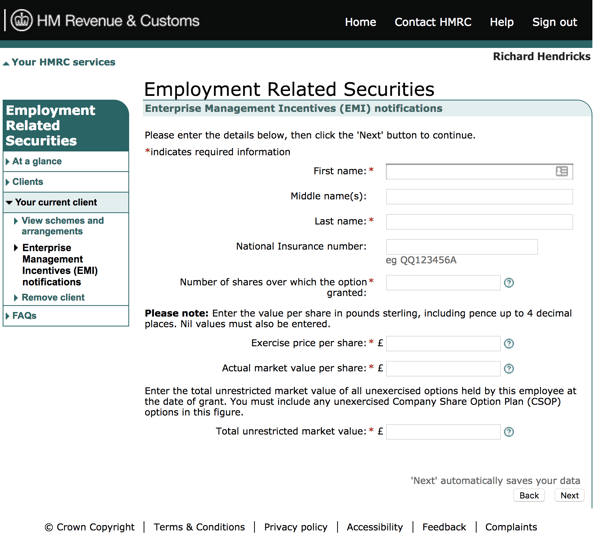 How to File An EMI Notification to the HMRC