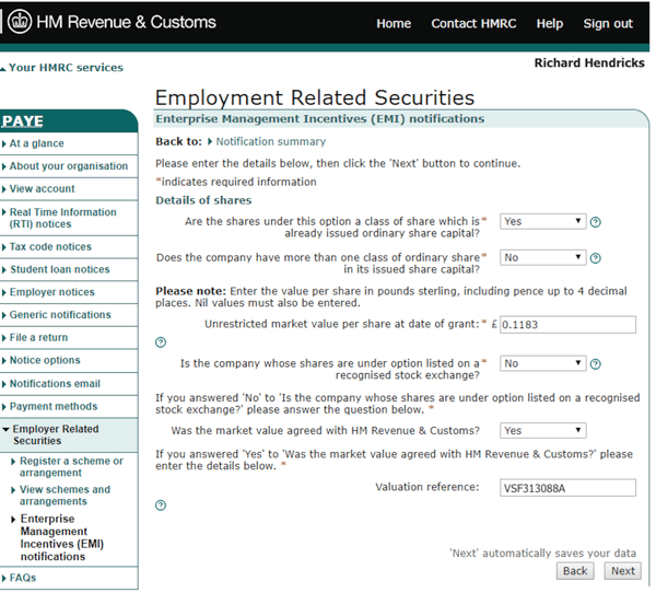 How to File An EMI Notification to the HMRC