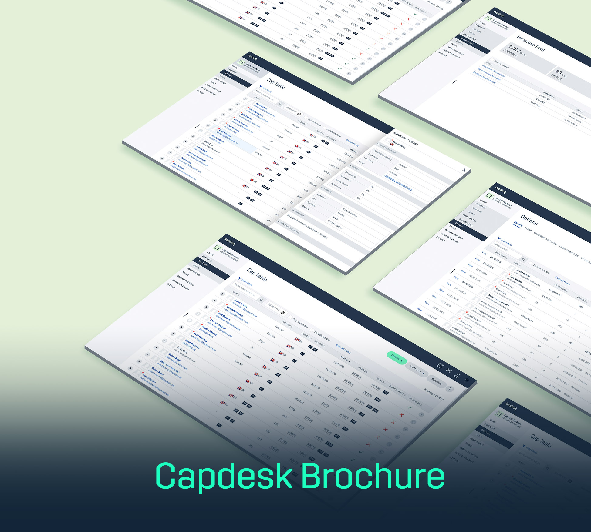 Capdesk Guide feature