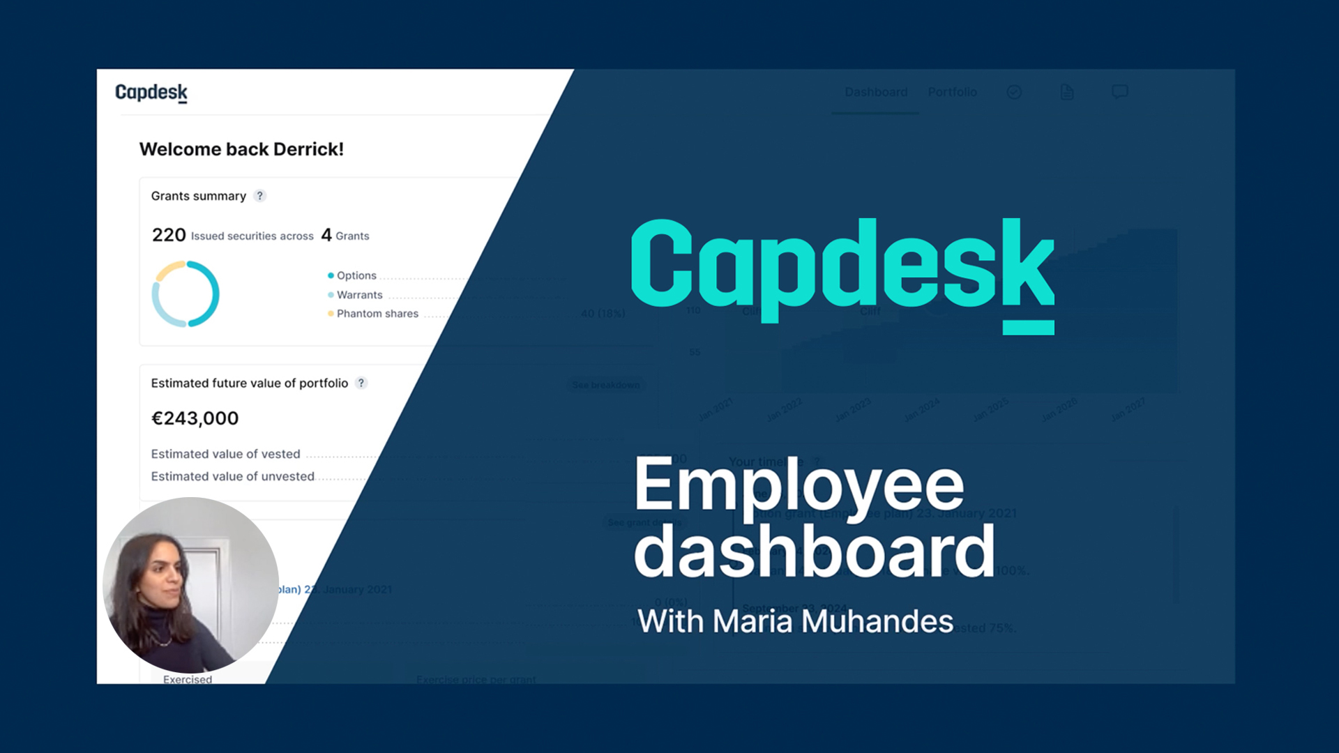 Capdesk employee dashboard